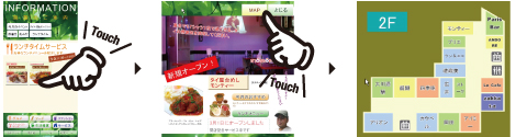 3M™ デジタル・インフォメーション・ディスプレイ(DID)Type T使用例